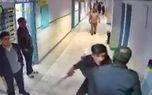 قمه‌کشی یک اوباش در بیمارستان بهشتی+ فیلم