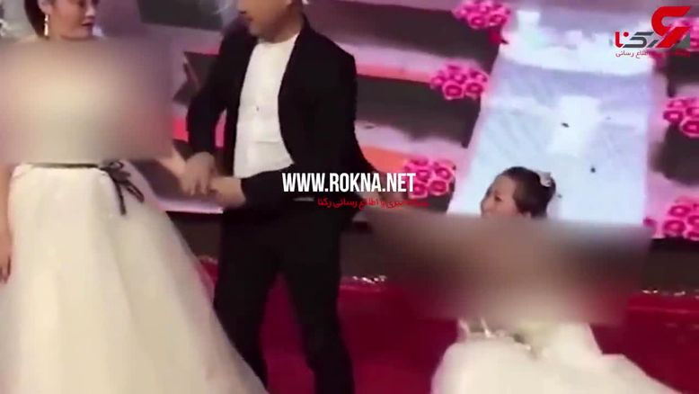 دختری با لباس عروسی جشن عروس و داماد را بهم زد فیلم
