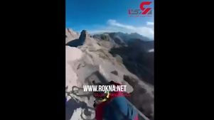 فیلم نفس گیر از دوچرخه سواری جنون آمیز در لبه پرتگاه + فیلم